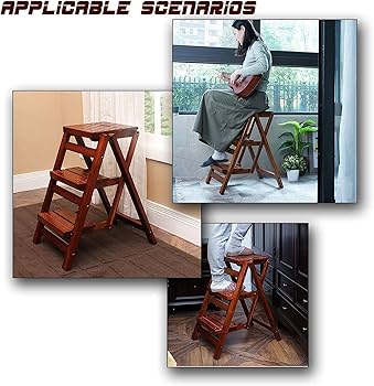 木製 ステップスツール 折りたたみ式 Amazon｜踏み台、木製折りたたみステップスツール 脚立