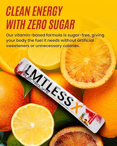 Miniatura 7 de Paquetes de polvo de hidratación con electrolitos premium, sabores mixtos, 40 unidades