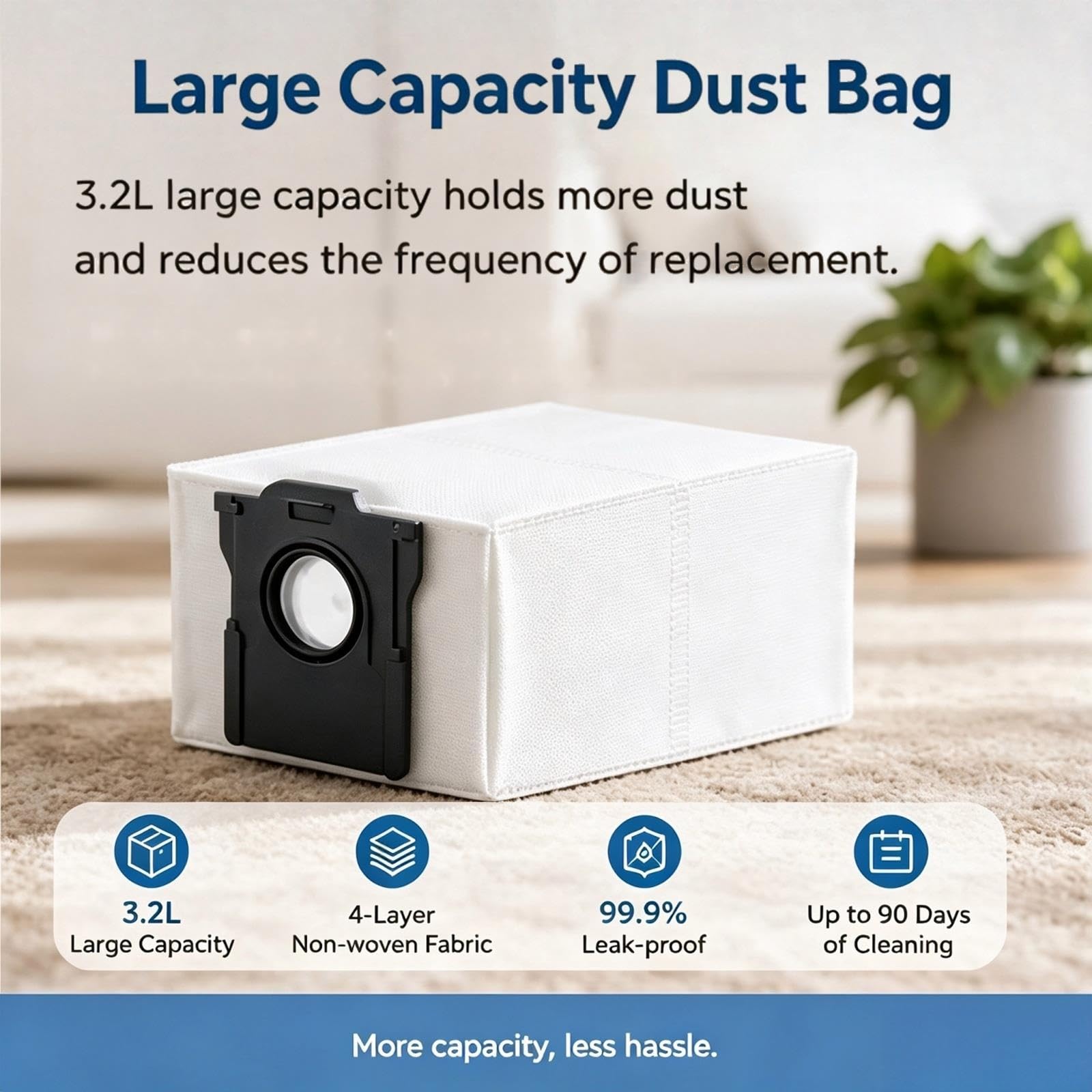Kit Robot Aspirapolvere 26Pz Compatibile Con Dreame D20 Air Plus