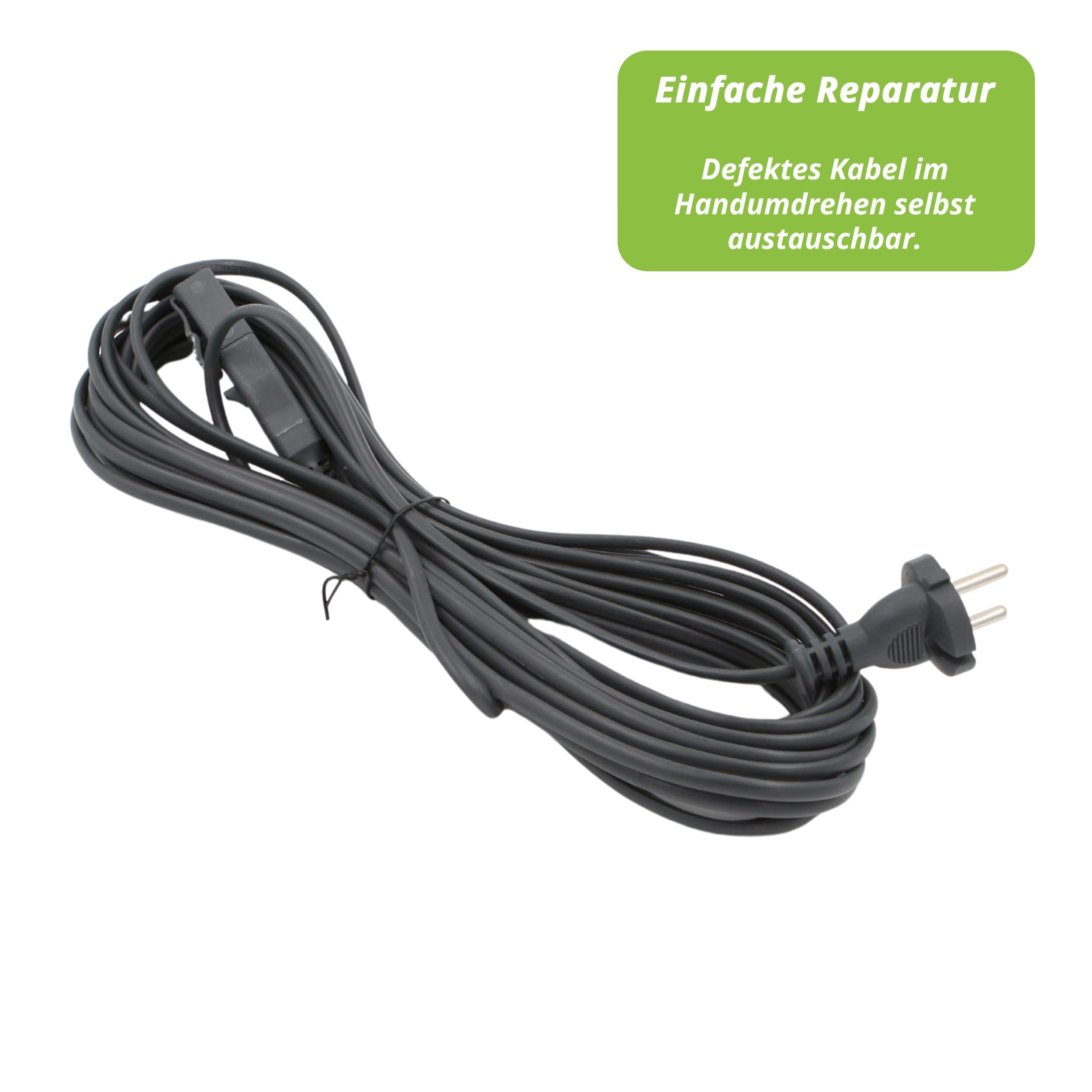 Cable de alimentación para aspiradora Vorwerk Kobold 200, VK200