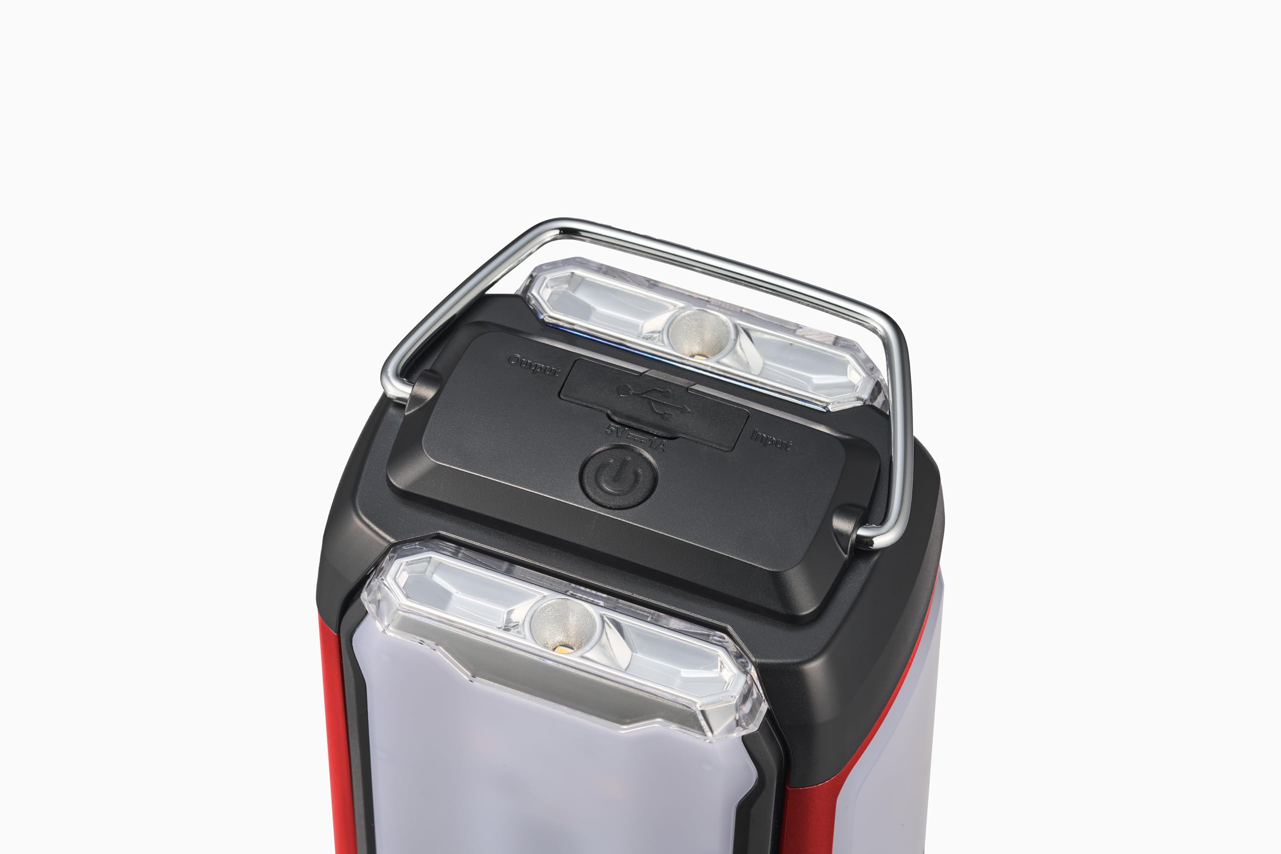Coleman 2 Multi-Panel Lantern Plus (Red), LED, Disaster Prevention
