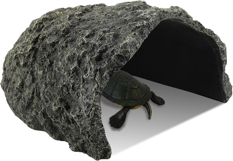 Esconderijo para Répteis em Resina com Plataforma de Aquecimento IBWell Reptile hideout large 27,0 x 23,0 x 15,0 cm