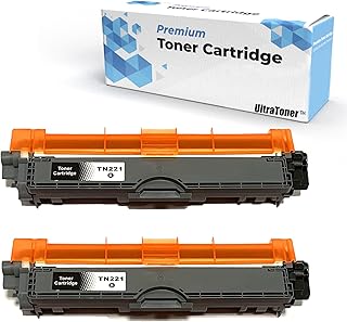 2Black Ultra Toner® Compatible Toner Cartridge Replacement for Brother TN221 TN225 TN-221 TN-225 BK/C/M/Y Brother TN-221BK TN-221C TN-221M TN-221Y Brother Printer DCP-9020CDN HL-3140CW HL-3150CDN HL-3170CDW HL-3180CDWMFC-9130CW MFC-9330CDW MFC-9340CDW (2 * Black Only)