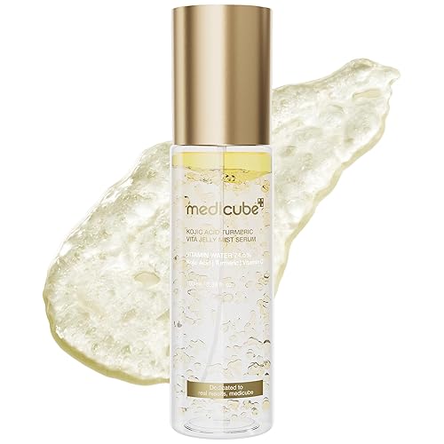 Miniatura 10 de medicube Pink PDRN - Suero de colágeno Glow Jelly Mist Suero de niebla de doble textura con niacinamida, glutatión, ceramida y ácido hialurónico