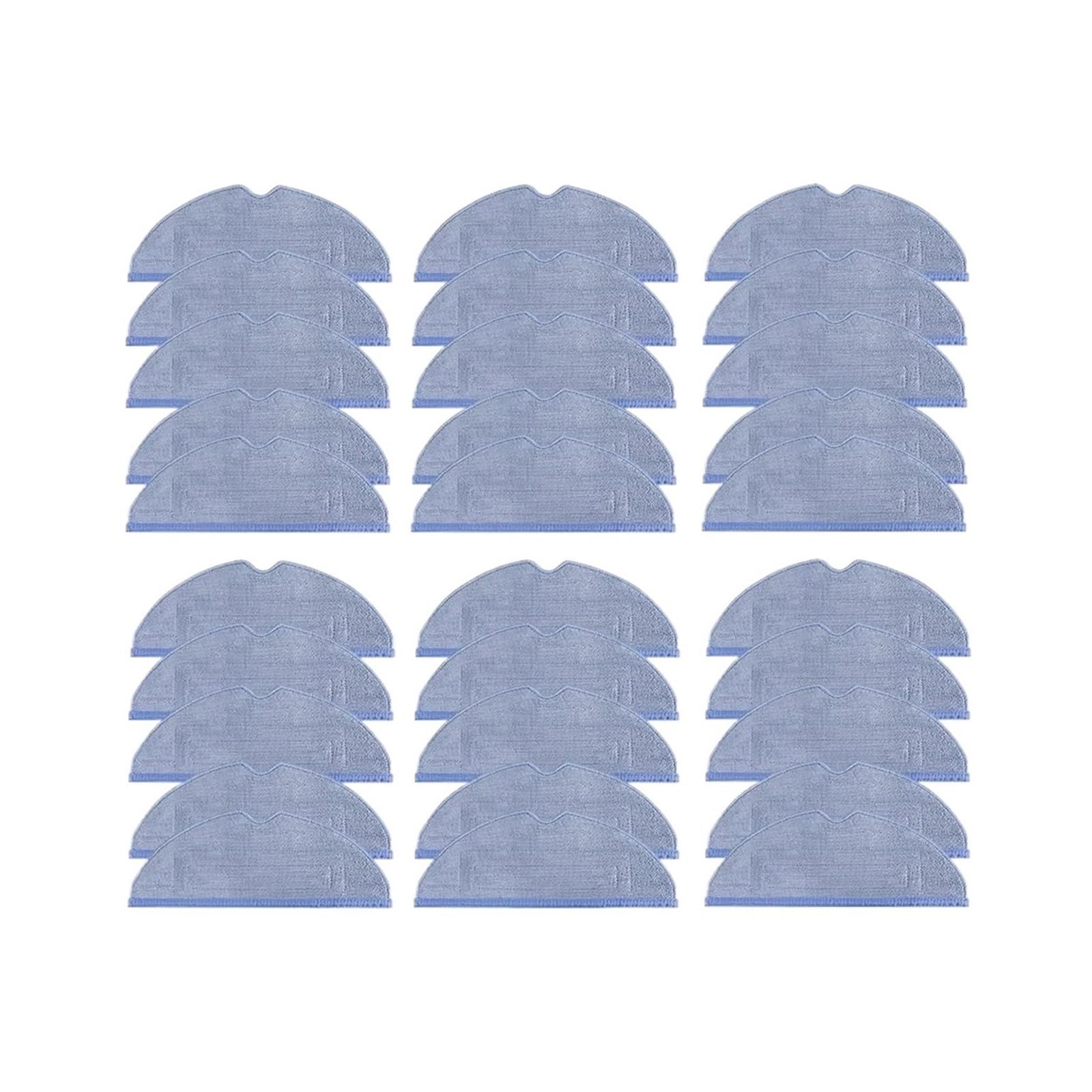 Jweinenl 30Pcs Robot Vacuum Accessories Mop Rags Parts，Compatible For Roborock,T7s T8 Plus S7 S7max S7maxv Ultra S70 S75 G10, Vacuum Mop Pad