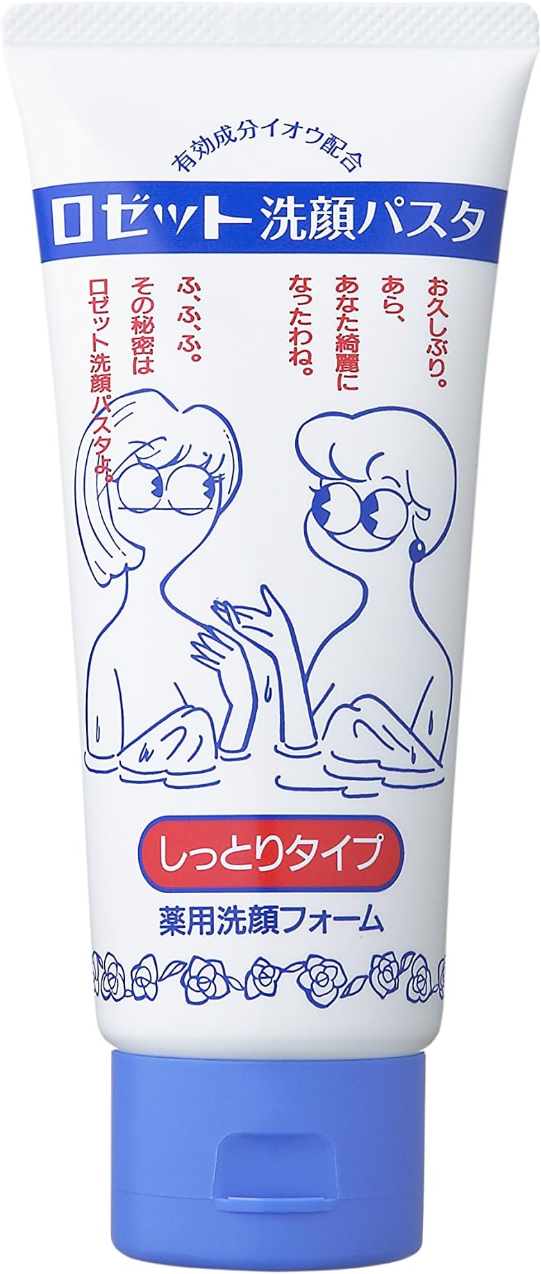 ROSETTE | Facial Cleansing | Paste SHITTORI Type 130g (Japanese Import)