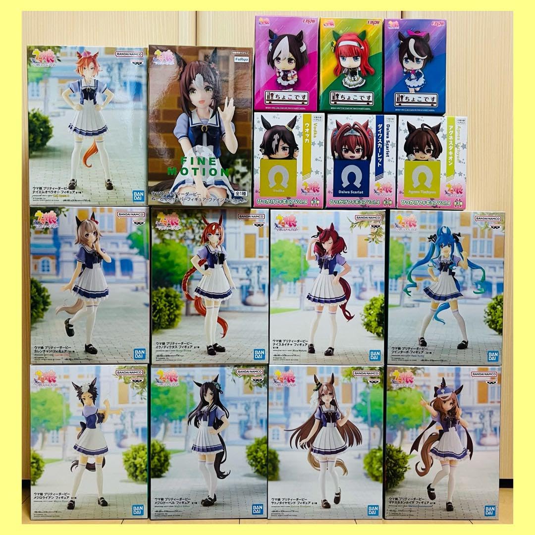 ウマ娘 プリティーダービー プライズフィギュア 16個セット ウマ娘 プリティーダービー プライズフィギュア 16個セット ウマ娘