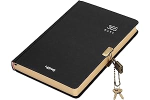 365 Day Daily Journal with Lock: A Journey to Self-Reflection and Goal Setting