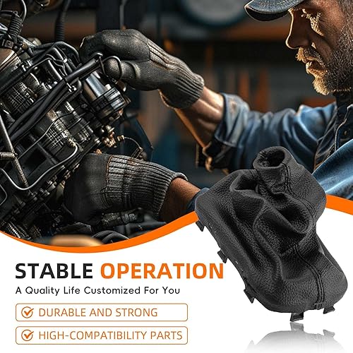 Miniatura 4 de GoaMotors Car Gear Shift Knob Leather Boot AT for Forte Forte5 Forte Koup 2010-2013, 846401M500WK