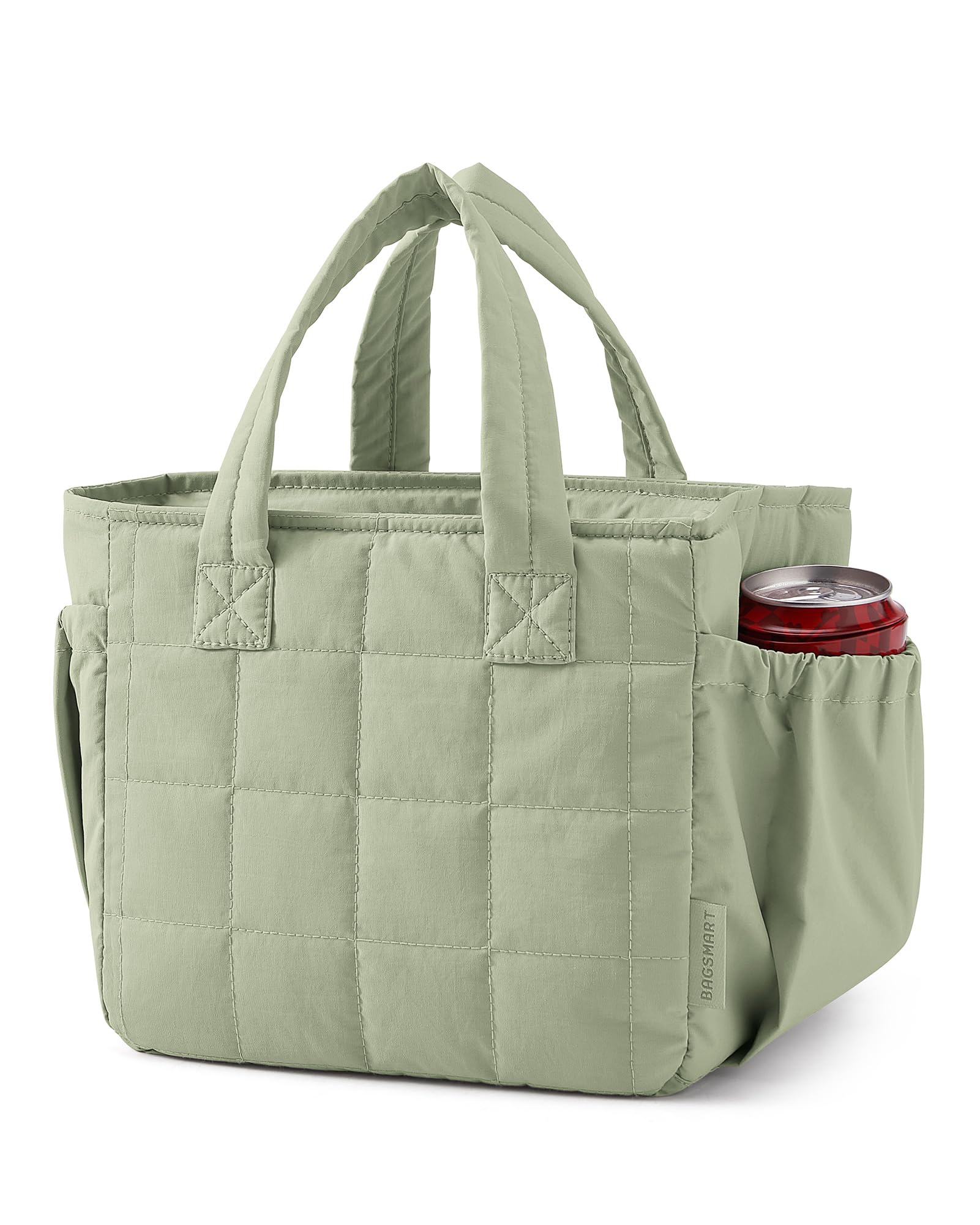 BAGSMART Quilted Insulated Lunch Bag