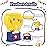 Birchio Gold Trophy Pinatas Bundle with a Blindfold and a Bat (Small Size 15.5 x 13 x 4 Inches), Perfect for Sport Team School Event Parties, Champion Award Ceremony Party Decorations Games