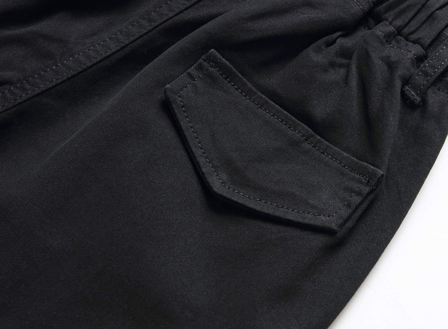 LOKTARC Boys' Pull-On Slim Fit Camo Cargo Jogger Pants - Image 7