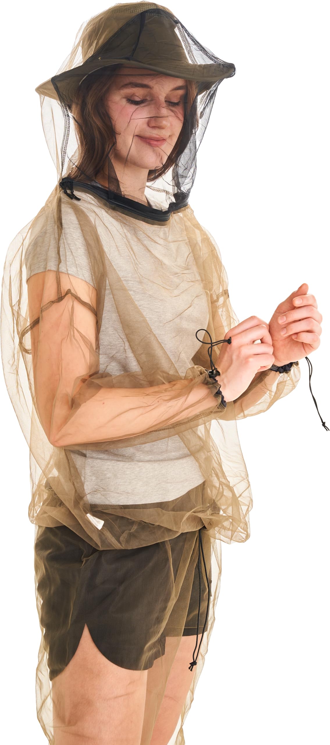 Coghlan's Giacca anti insetti – Protezione contro zanzare e insetti, unisex, maglia ultra fine, traspirante, leggera, vestibilità regolabile, per campeggio, escursionismo, pesca e attività all'aperto