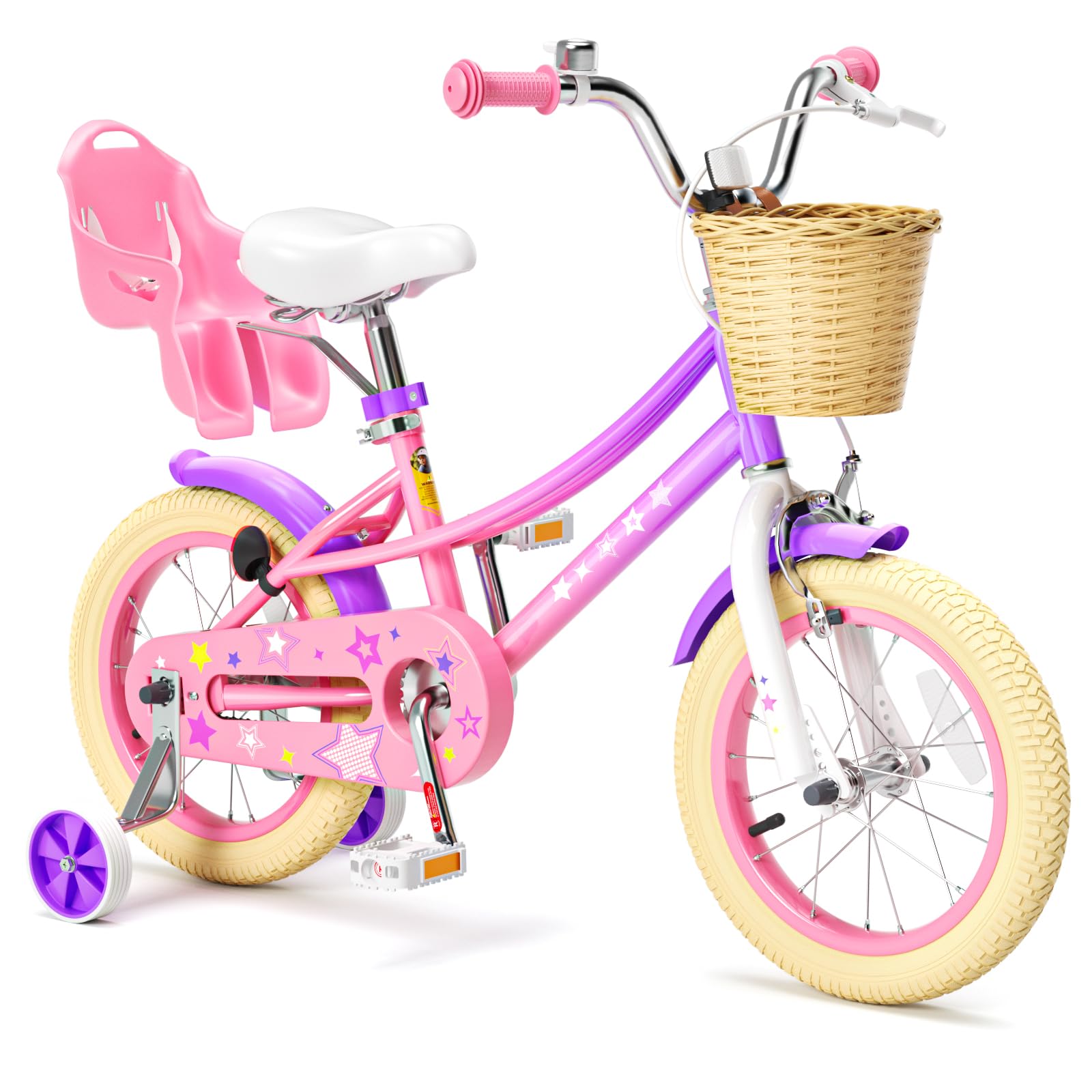 Glaf 12-20 Inch Girls Bike for Age 2-12 Toddler Kids Bike