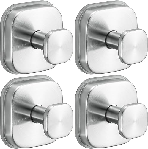 Ganchos de ventosa para ducha, ganchos de baño reutilizables para toallas, batas y lufa, montaje sin taladro en cocina, paredes, metal, vidrio,