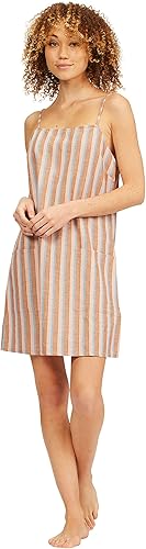 Miniatura 4 de Billabong Vestido corto de verano recto redondo tejido para mujer