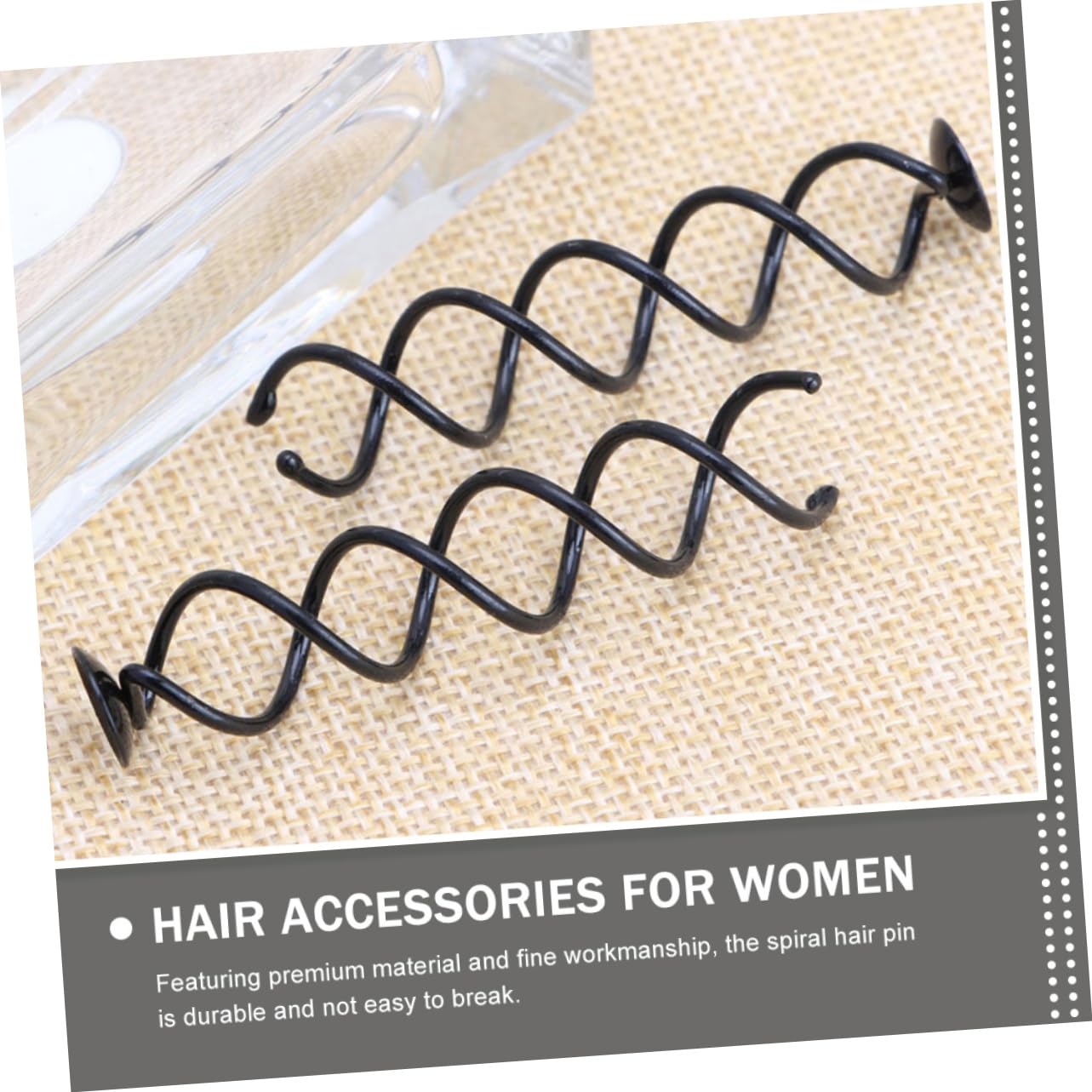 MAGICLULU 5 Sets Haarstyling-spiral-bobby-dutt-clips Für Frauen Dutt-haarknoten-clip Spiral-dutt-haarnadel 20 Stück * 5