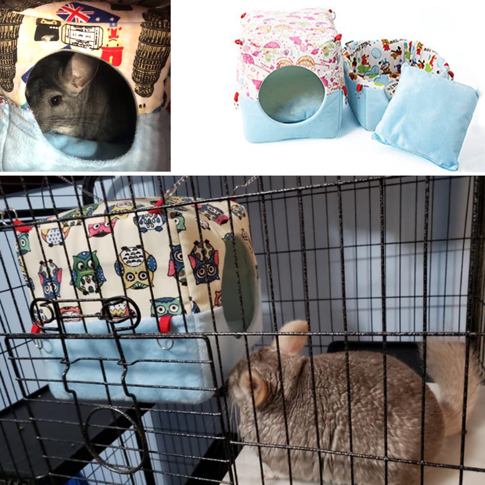 Amazon | Gifty 小動物用 ベッド ハウス 2WAY うさぎ モルモット 冬