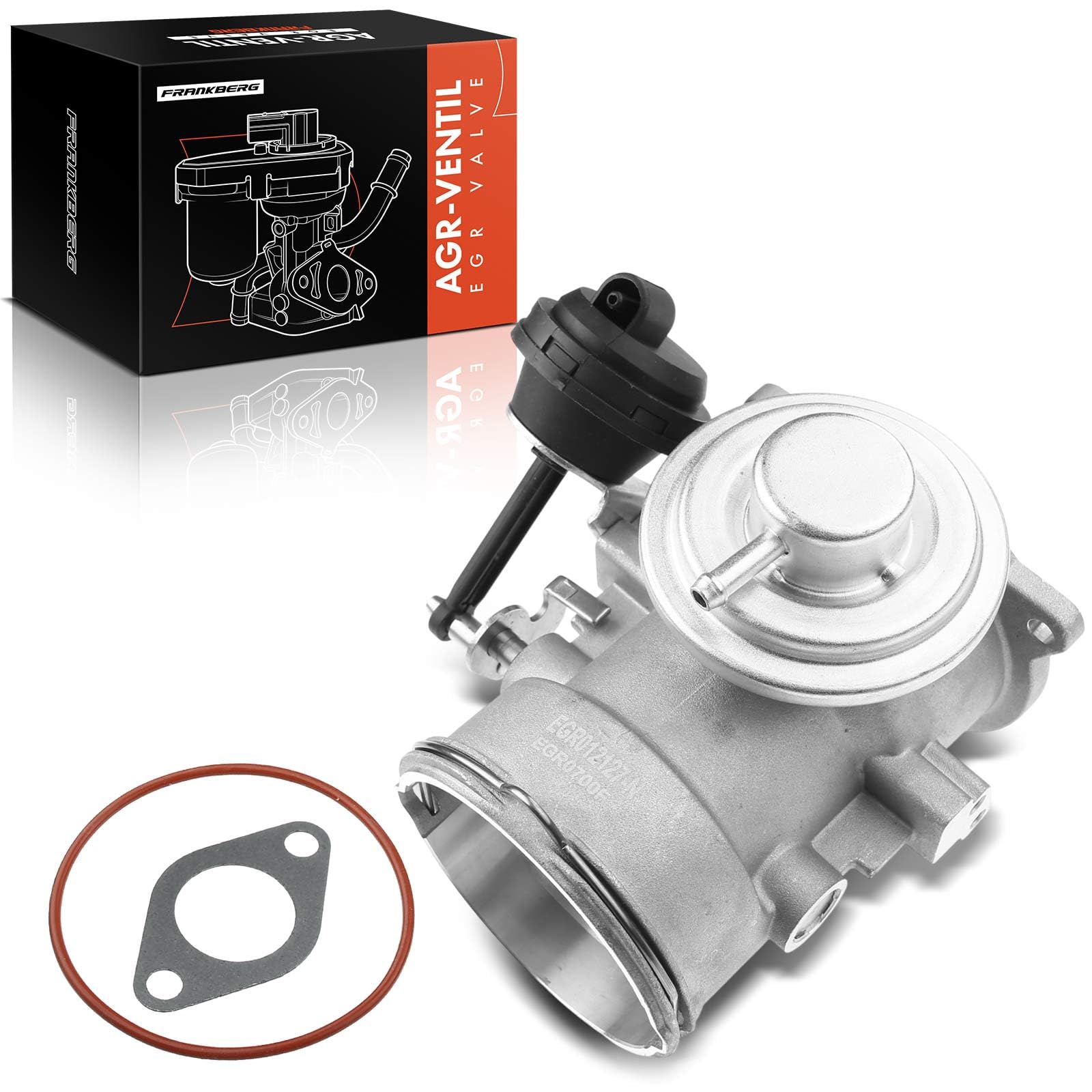 Frankberg Ricircolo dei gas di scarico della valvola EGR 070128070F | Compatibile con: T.o.u.a.r.e.g 7L6 7L7 7LA