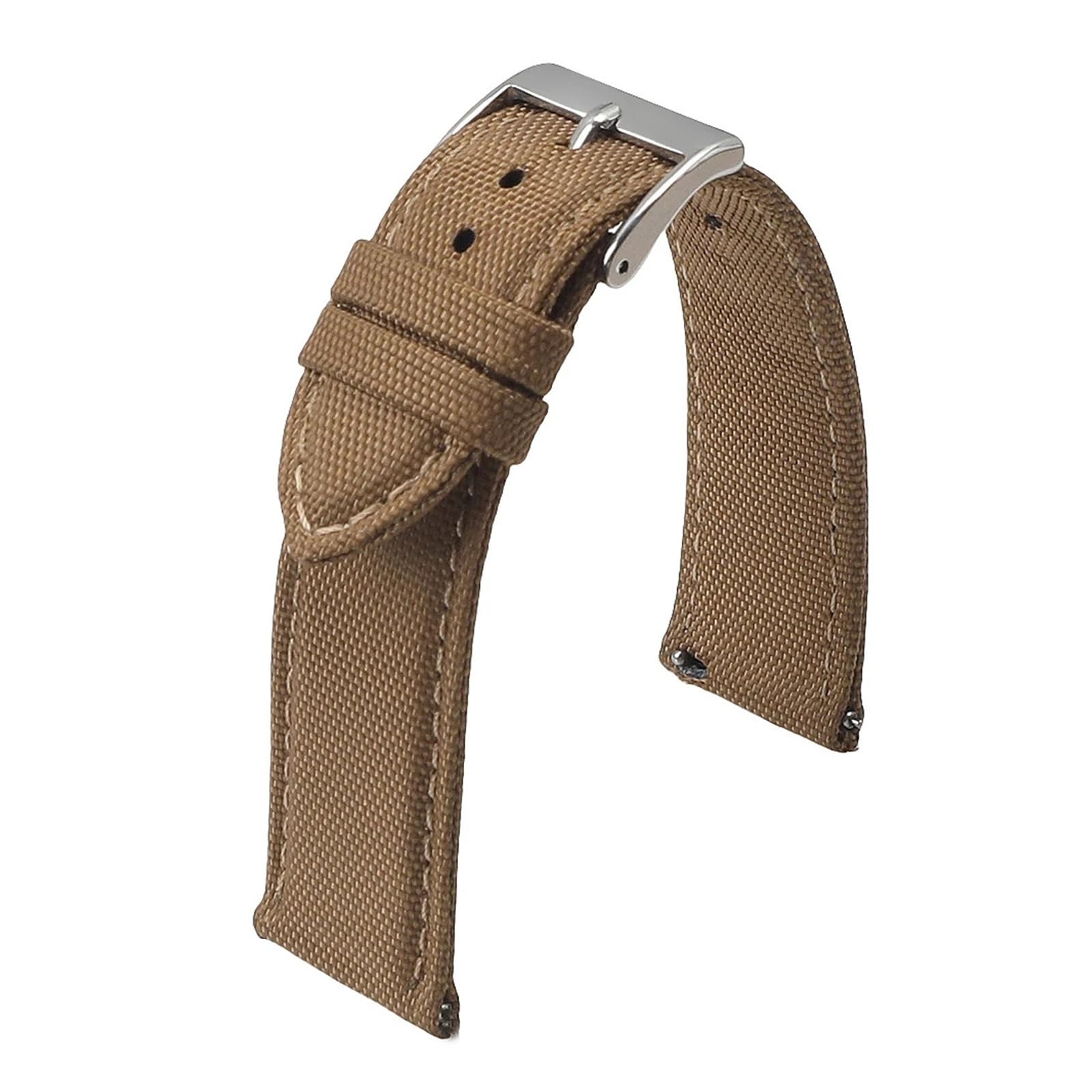 Run Ken Correa De Reloj Tela Impermeable Nailon Dos Caras, Liberación Rápida, Deportiva, For Hombre, 18 Mm, 19, 20, 21, 22 Y 24