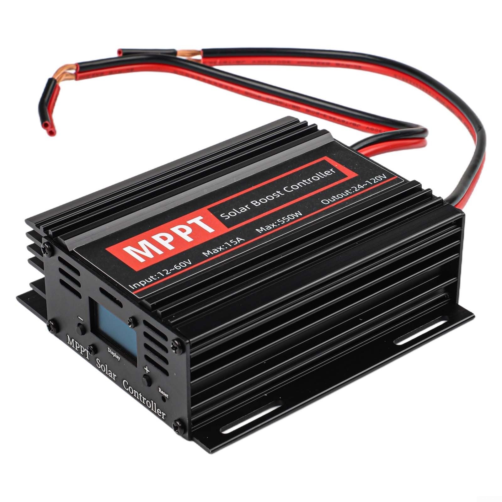 Smart MPPT Solar für Akku für Ladegerät, Controller, 15 A Boost-Modus, 12 V-50 V PV-Eingang für 24 V-88 V für Lifepo4 Acid Off Grid Power Kit