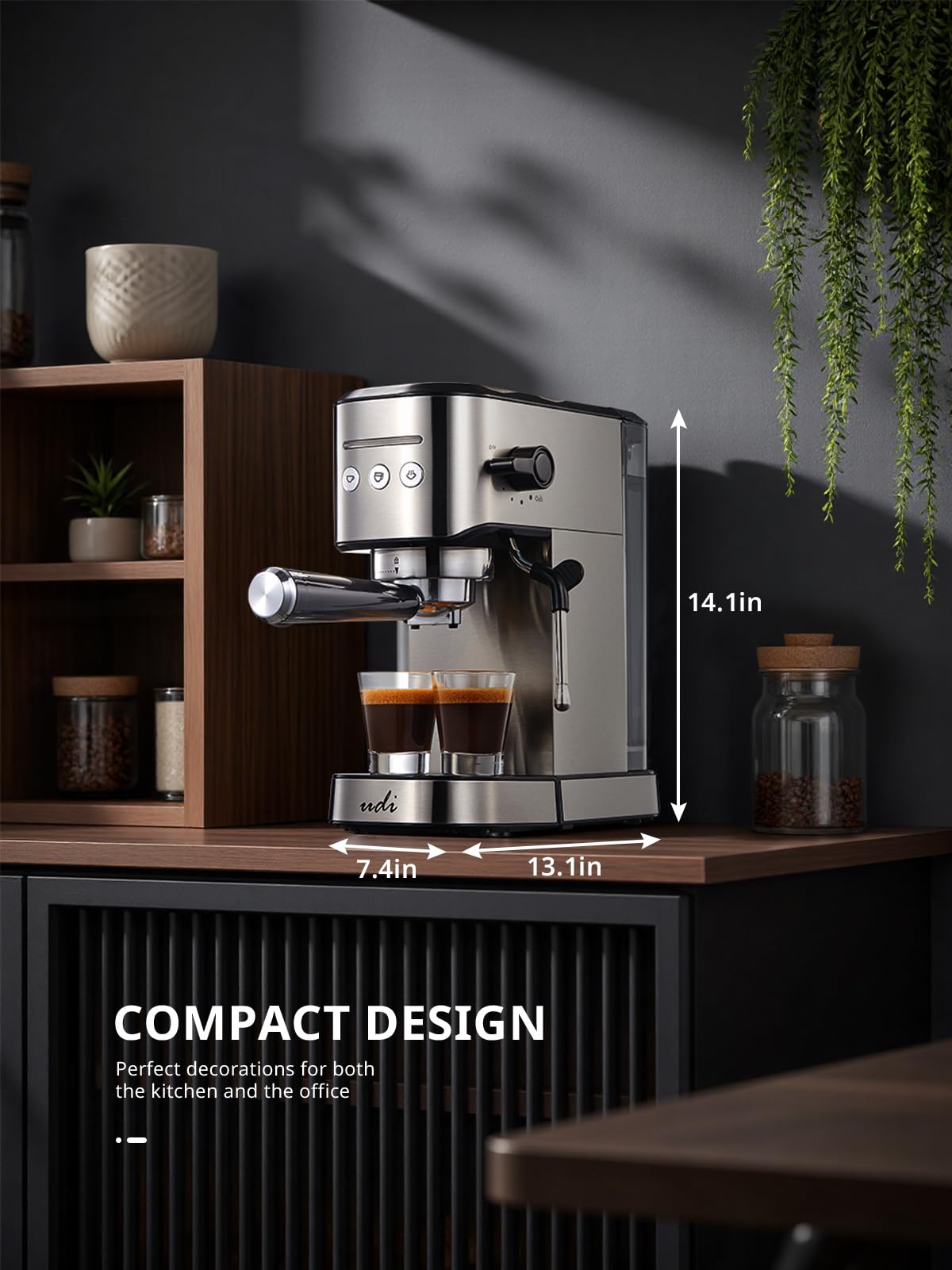 UDI Espresso Machine - Make Cafe-Quality Coffee at Home -5 UDI Espresso Machine - Make Cafe-Quality Coffee at Home -5