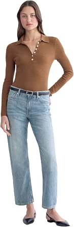 Everlane Women's Low-Rise Straight Jean