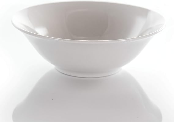Elama Marshall 16 Piece Porcelain Dinnerware Set in White