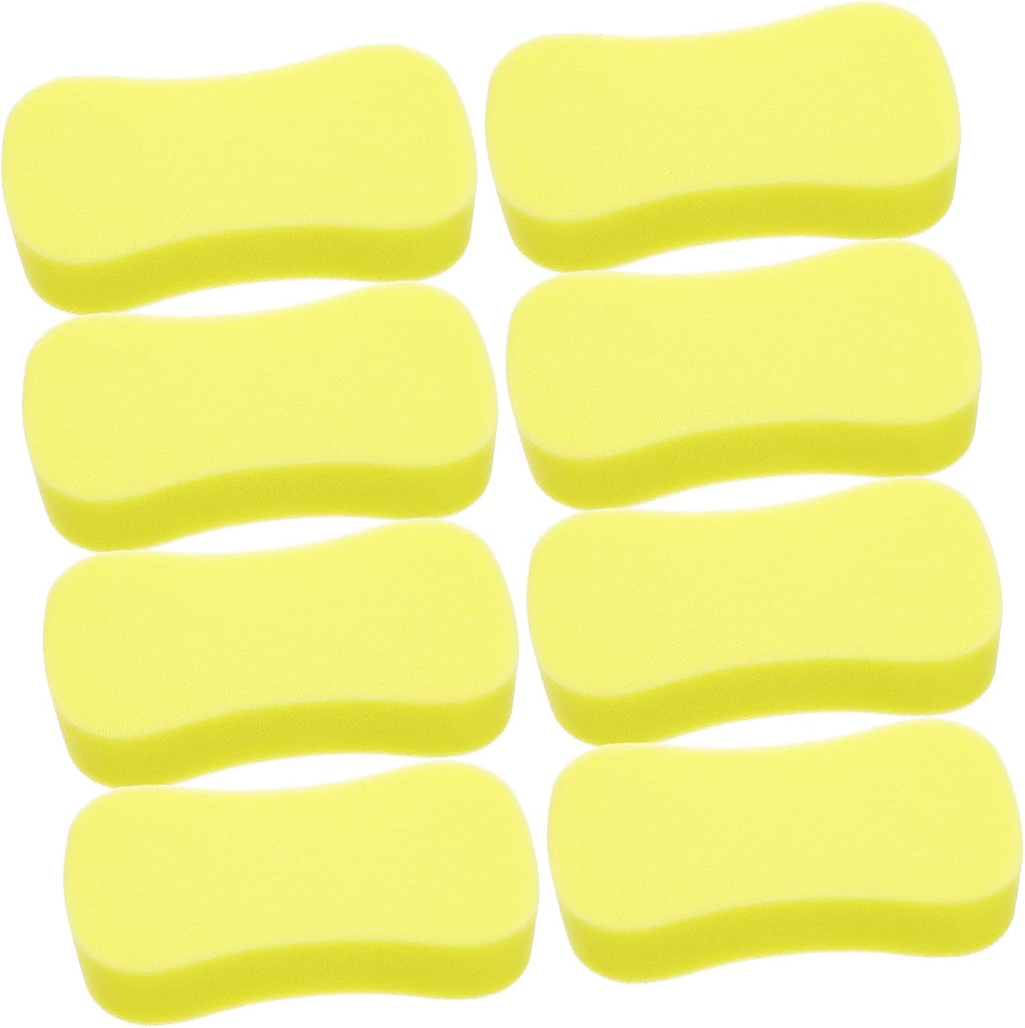 10Pcs High Density Non Scratch Car Cleaning Sponges Multipurpose Soft Wash Tools for Efficient Auto Detailing and Wash Super Absorbent for Car Washing and Home Cleaning