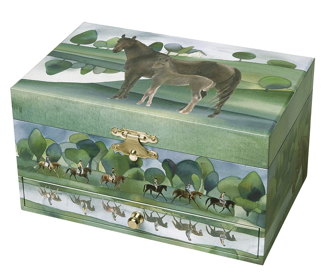 Trousselier Joyero Musical Figurita Caballo