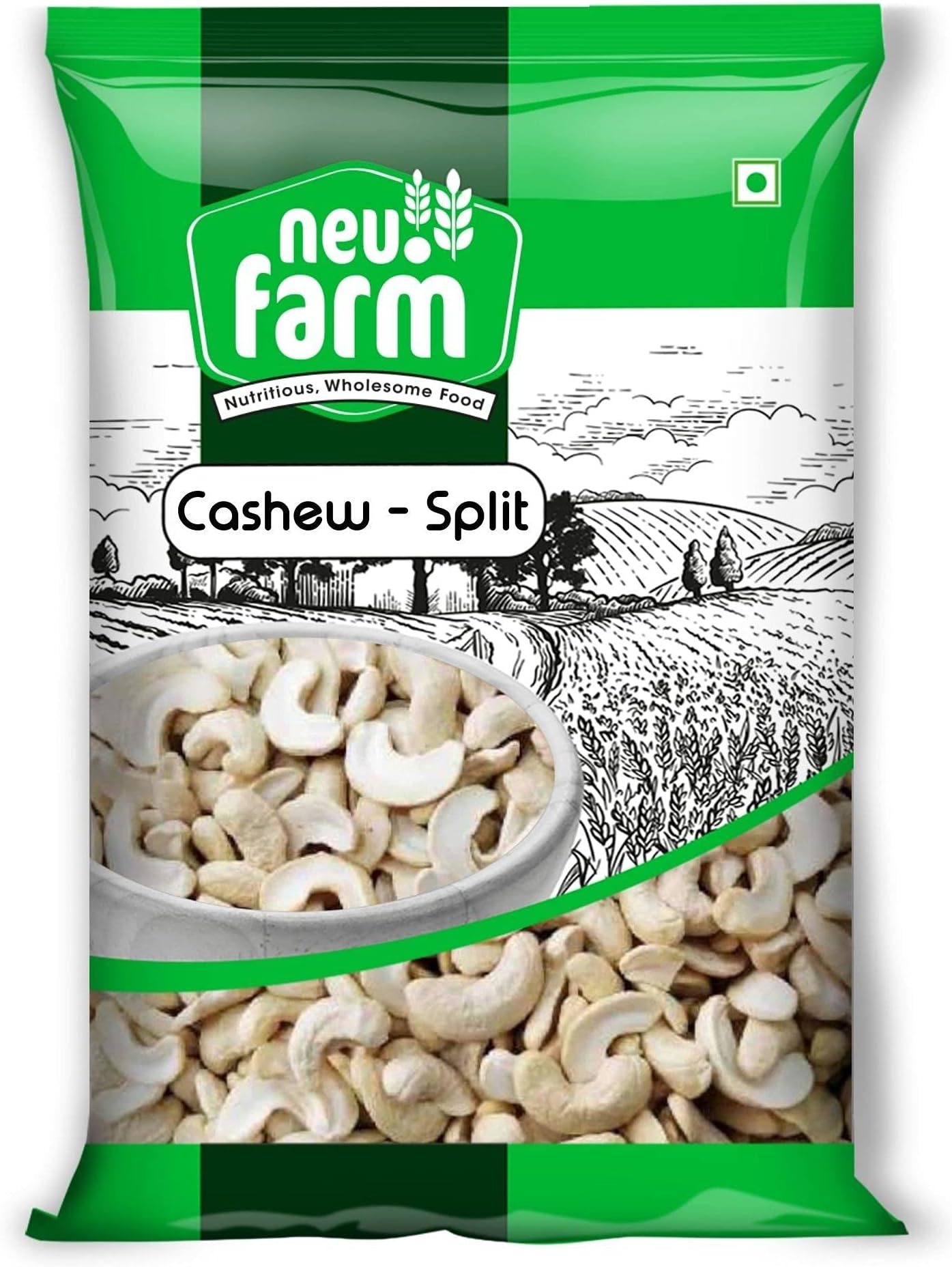 Neu.Farm - Cashew/Kaju - Split Cashew Nuts - 1kg