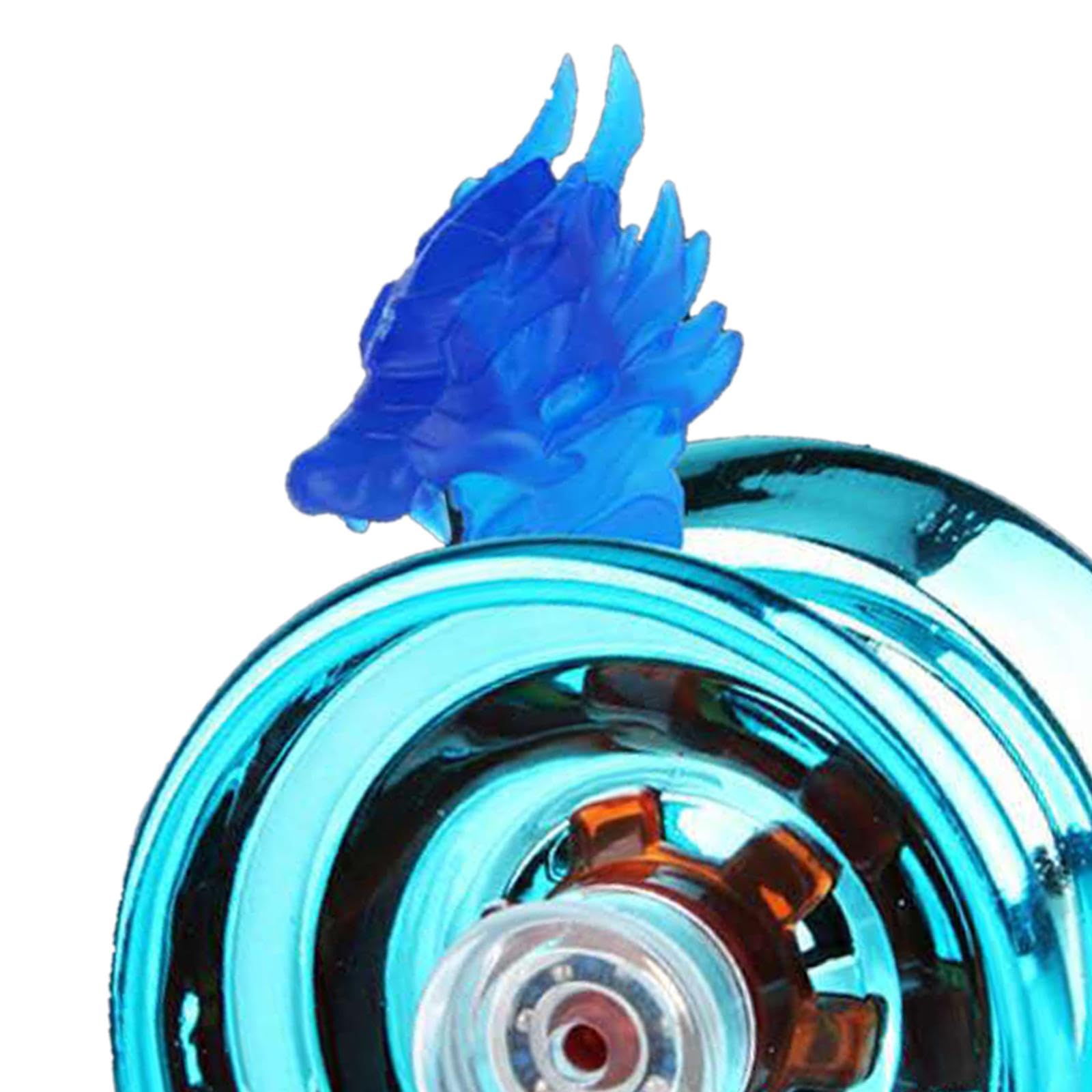 Juego de 10 cuerdas Yoyo profesionales accesorios truco básico para niños adultos azul, 2.25 x 2.25 x 1.6 pulgadas
