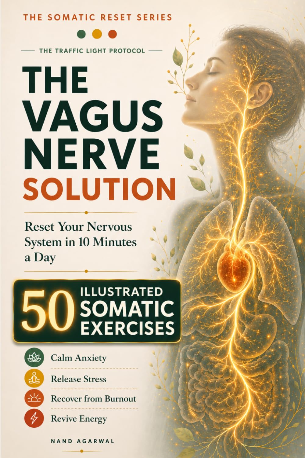 The Somatic Reset: The Vagus Nerve Solution: Reset Your Nervous System in 10 Minutes a Day — 50 Illustrated Somatic Exercises to Calm Anxiety, Tone ... Safe Using the Traffic (SOMATIC RESET SERIES)