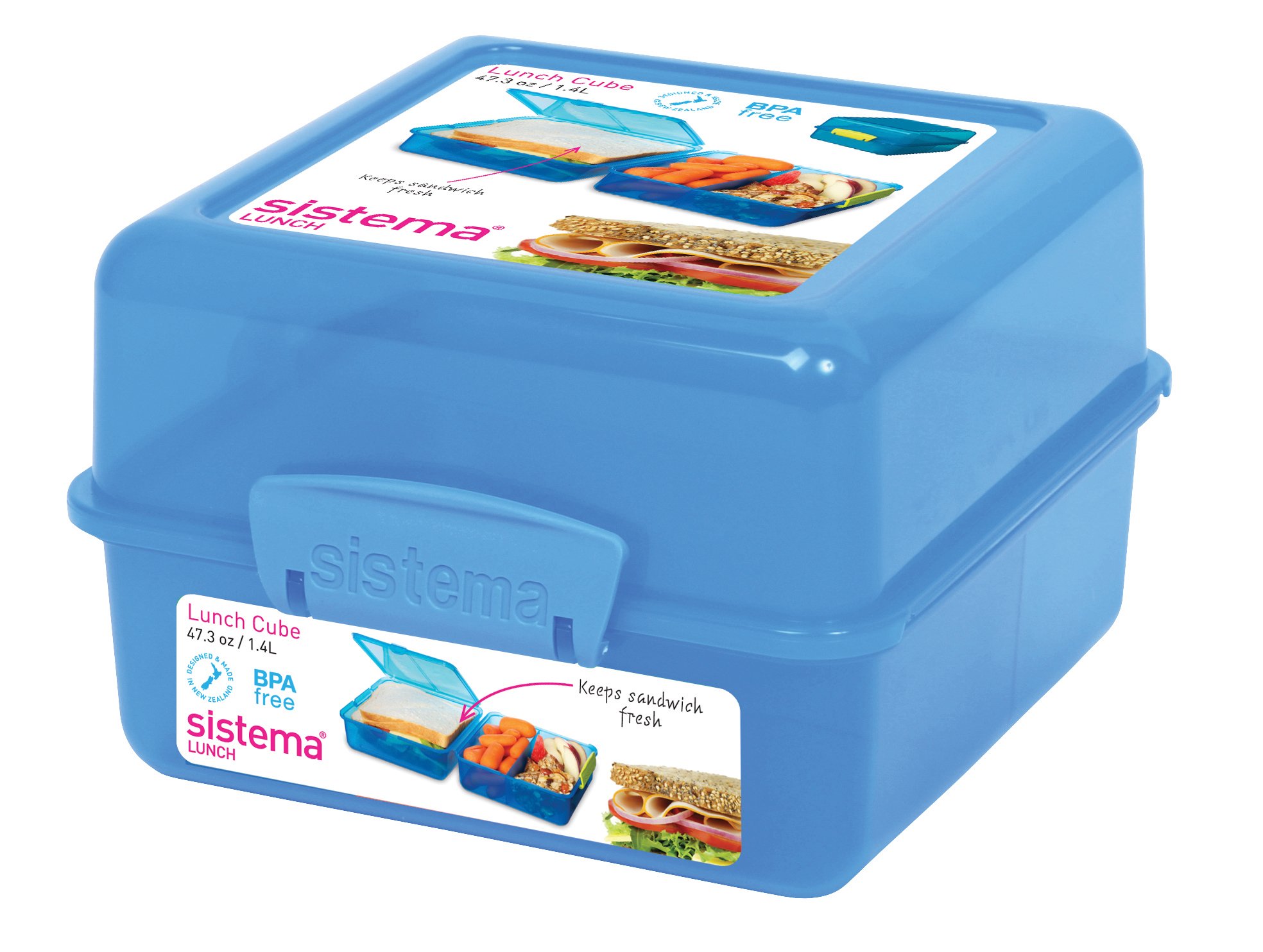 Sistema TO GO – Lunch Cube Max – 2.000 ml Minty Teal – Sistema Sistema TO GO – Lunch Cube Max – 2.000 ml Minty Teal – Sistema