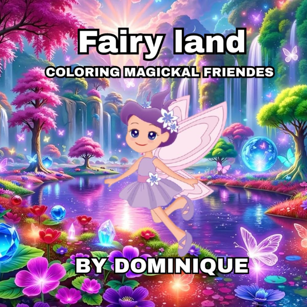 FAIRY LAND: COLORING MAGICKAL FRIENDS