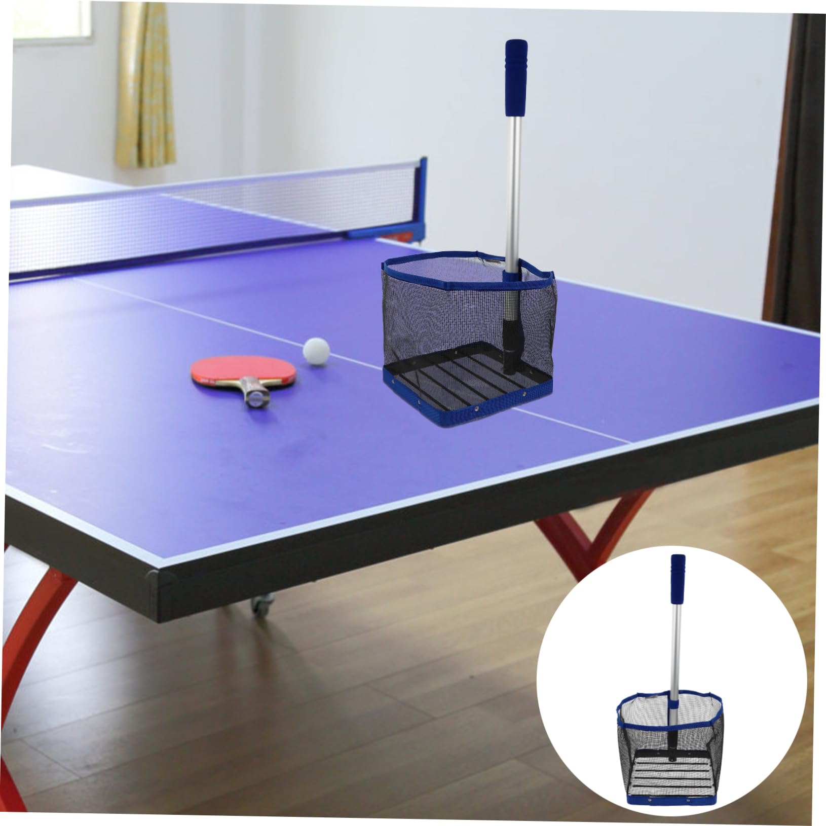 WOONEKY Raccoglitore con Manico Retrattile Pong Collector per -Pong Rapido Ed Efficiente