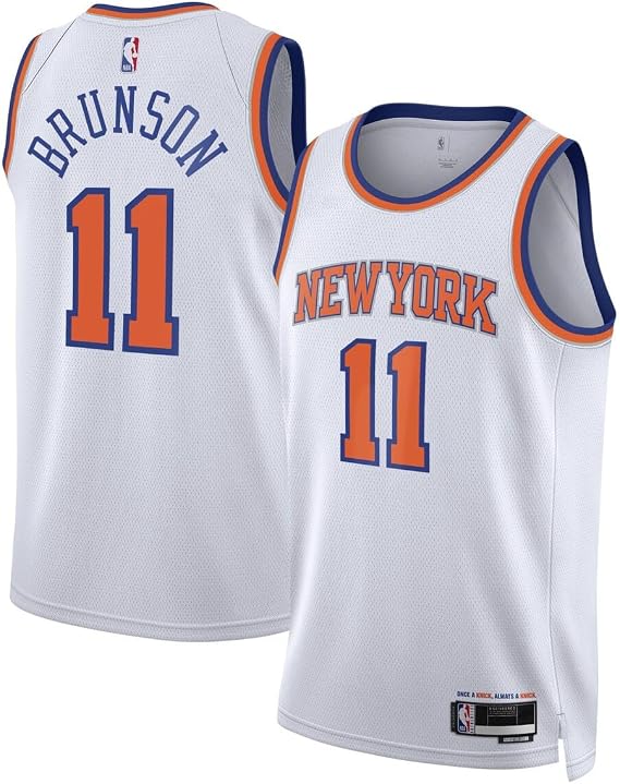 Jalen Brunson New York Knicks NBA Kids Youth 8-20 Association