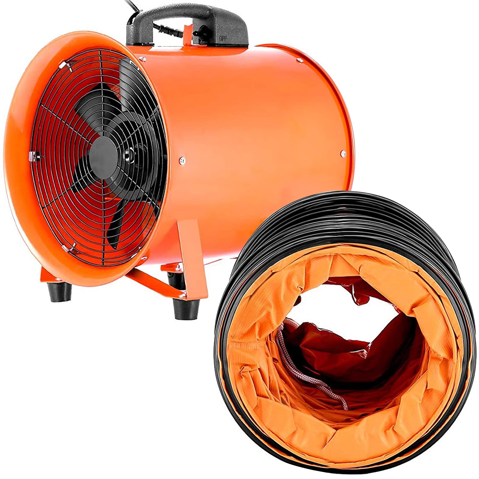 Buy VEVOR Utility Blower Fan 12 Inch Portable Ventilator High Velocity
