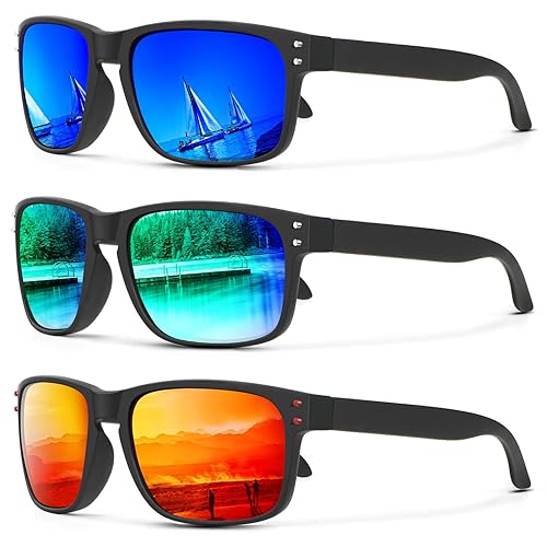 KALIYADI Polarized Sunglasses for Men and Women Vintage Style Sun