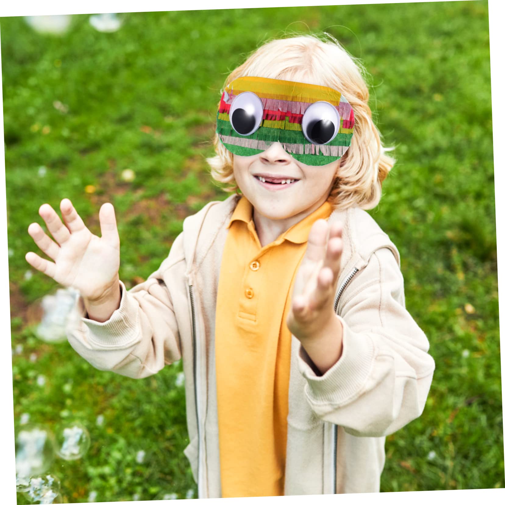 Set Di Bastoncini Colorati Per Pignatta Maschere Per Occhi Accessori Per Feste Di Carnevale Giochi Per Feste Di Compleanno Per Bambini