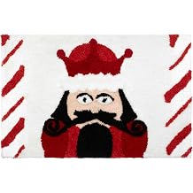Avanti Linens - Christmas Bathroom Rug 20x32, Soft & Absorbent Cotton | Christmas Design, Soft & Absorbent, Non-Slip Backing, Machine Washable, Holiday Bathroom Decor