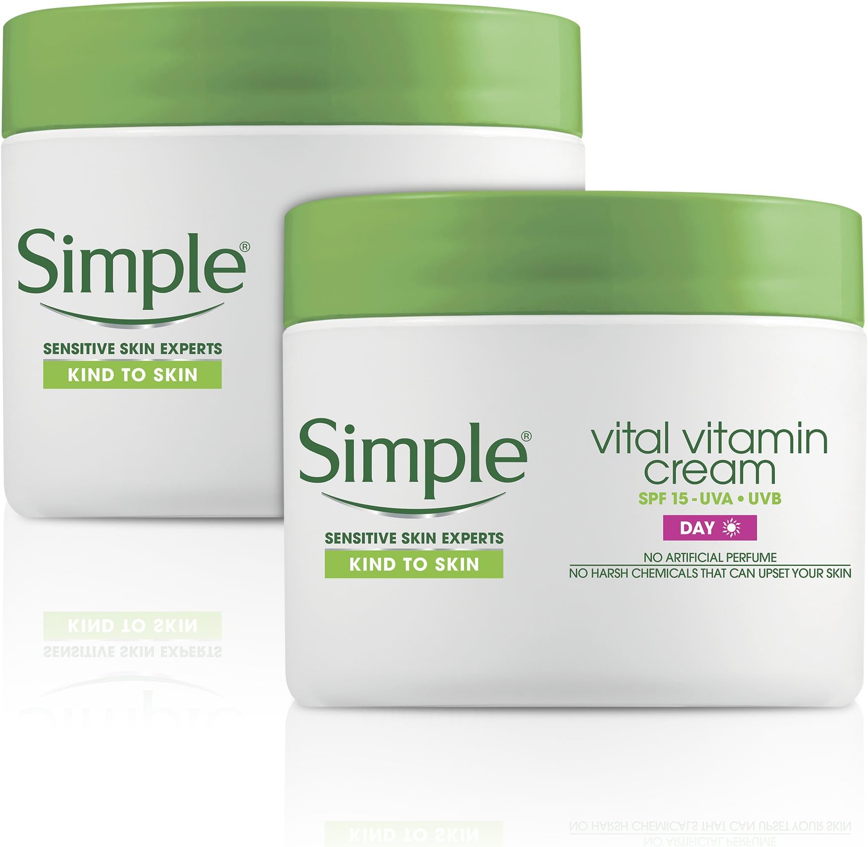 SimpleKind to Skin Vital Vitamin Day Cream (50ml) - Pack of 2