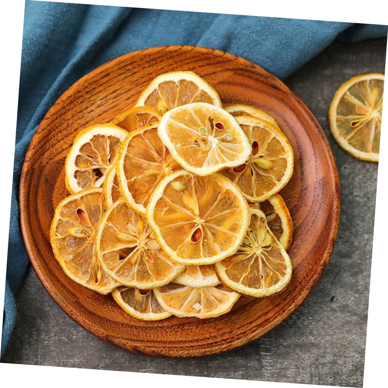 Gadpiparty 2stücke Deko Getrockneten Orangenscheiben Und Früchten Für Kreative Bastelideen Für Weihnachtskränze Tischdekoration Und Zufällige