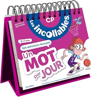 Les incollables - Un mot par jour - CP 6/7 ans - Édition 2024