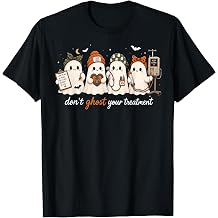 Don't Ghost Your Treatment Funny Dialysis Nurse RN Halloween T-Shirt