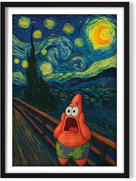 KARTPOST3R  l k Patrick Y ld z Tablo Poster No 0037  er evesiz