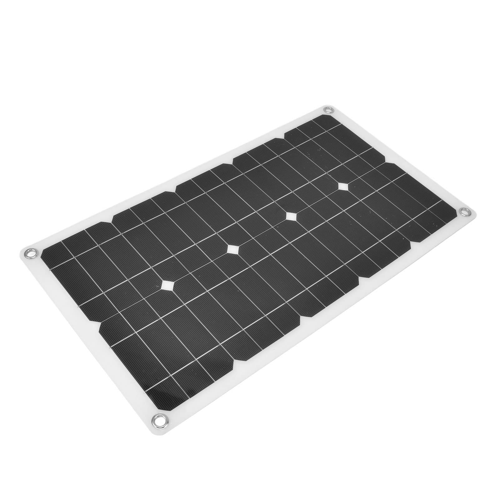 FILFEEL Panel Słoneczny 18 V 100 W do Użytku na Zewnątrz — Wydajna Energia Słoneczna do Użytku Domowego, Samochodu i łodzi