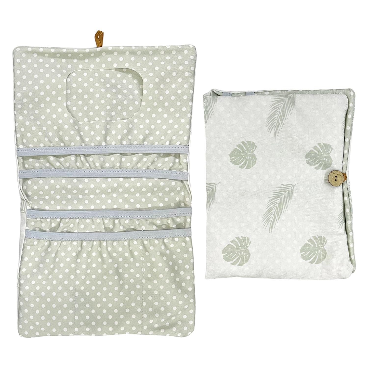 1 Poche À Couches Portable, Sac De Tri À Main Pliable, Sac De Mémoire De Poussette, Accessoires De Voyage Et De Traction.