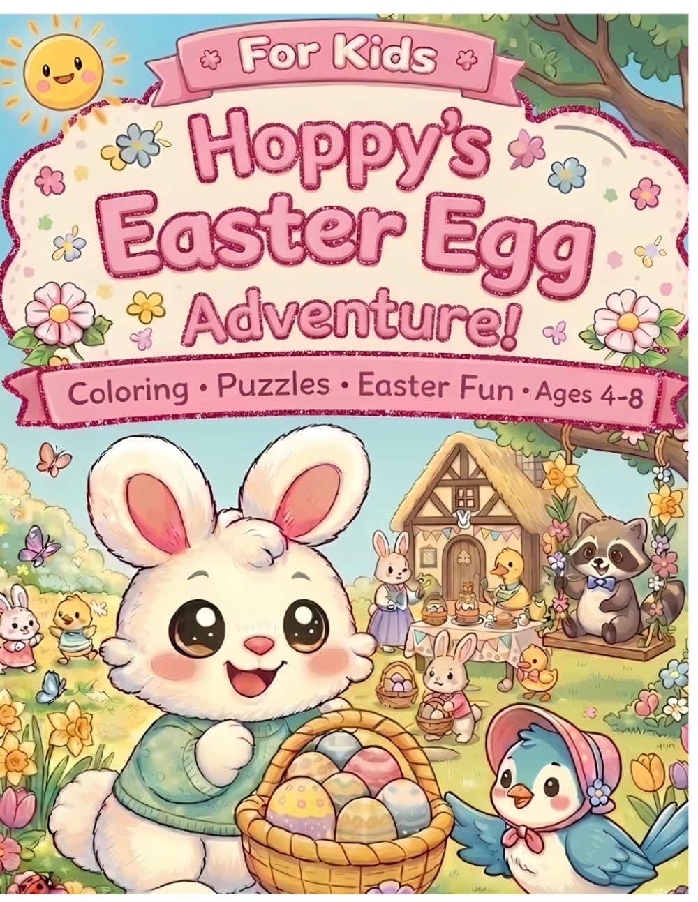 HOPPY'S EASTER ADVENTURE: COLOURING BOOK