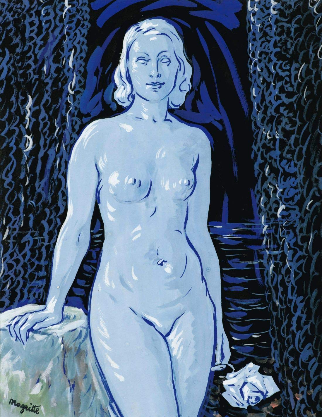 Tallenge - La Magie Noire - Rene Magritte � - Small Poster(Paper,12 x 17 inches, MultiColour)